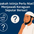 Apakah Istinja Perlu Niat?. Image generated by AI