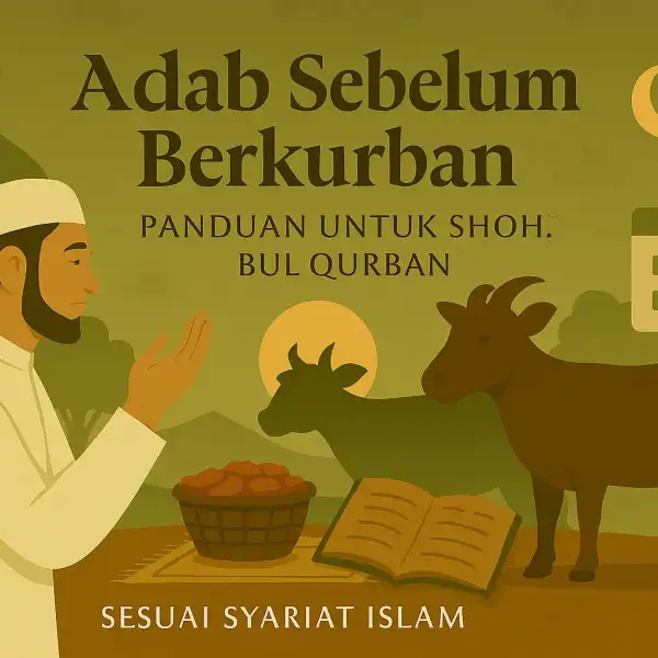 Home 3 Adab Sebelum Berkurban