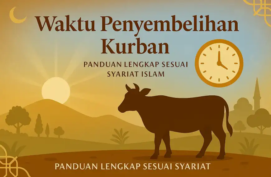 Waktu Penyembelihan Kurban: Panduan Lengkap Berdasarkan Syariat