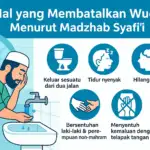 5 Perkara yang Membatalkan Wudhu