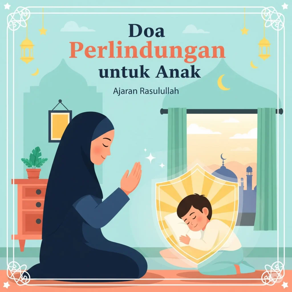 Doa Nabi Muhammad untuk Terhindar dari Ain. Made by AI