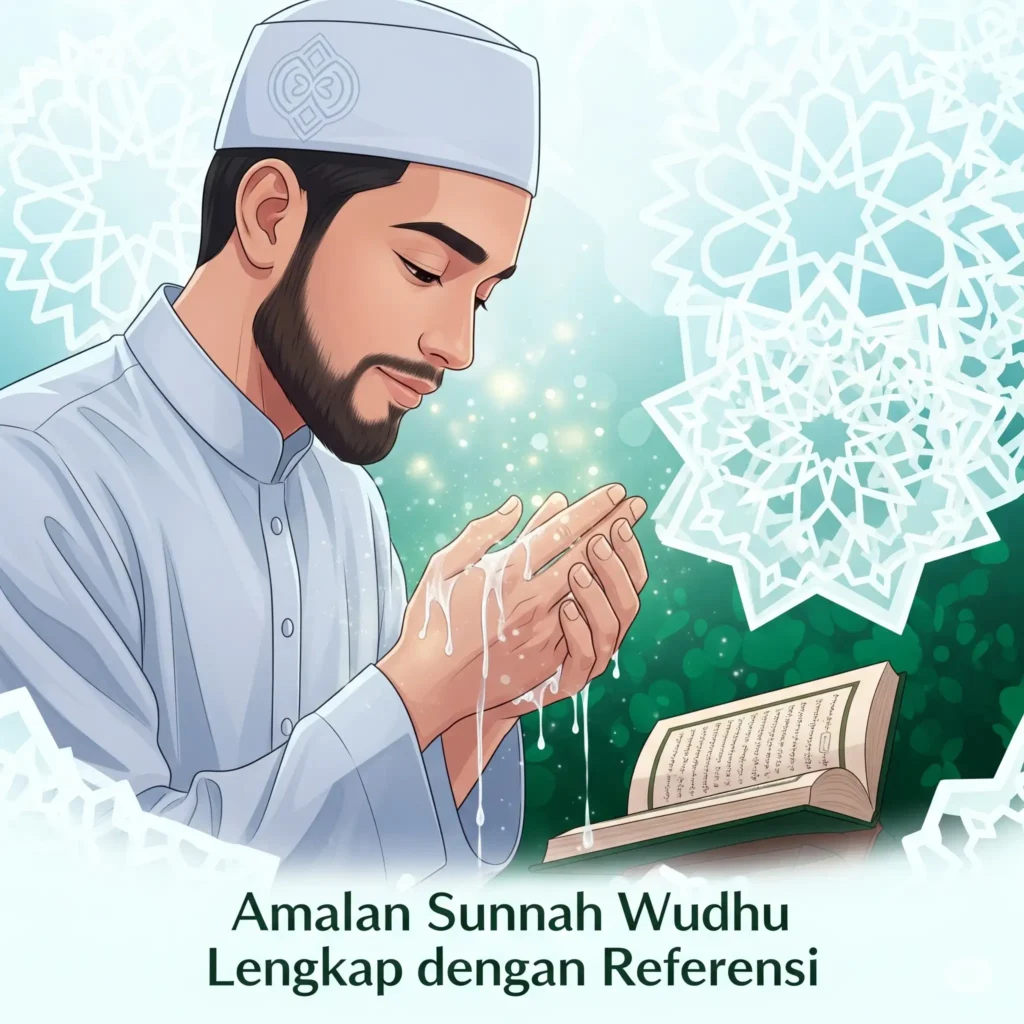 Amalan Sunnah Wudhu Lengkap dengan Referensi