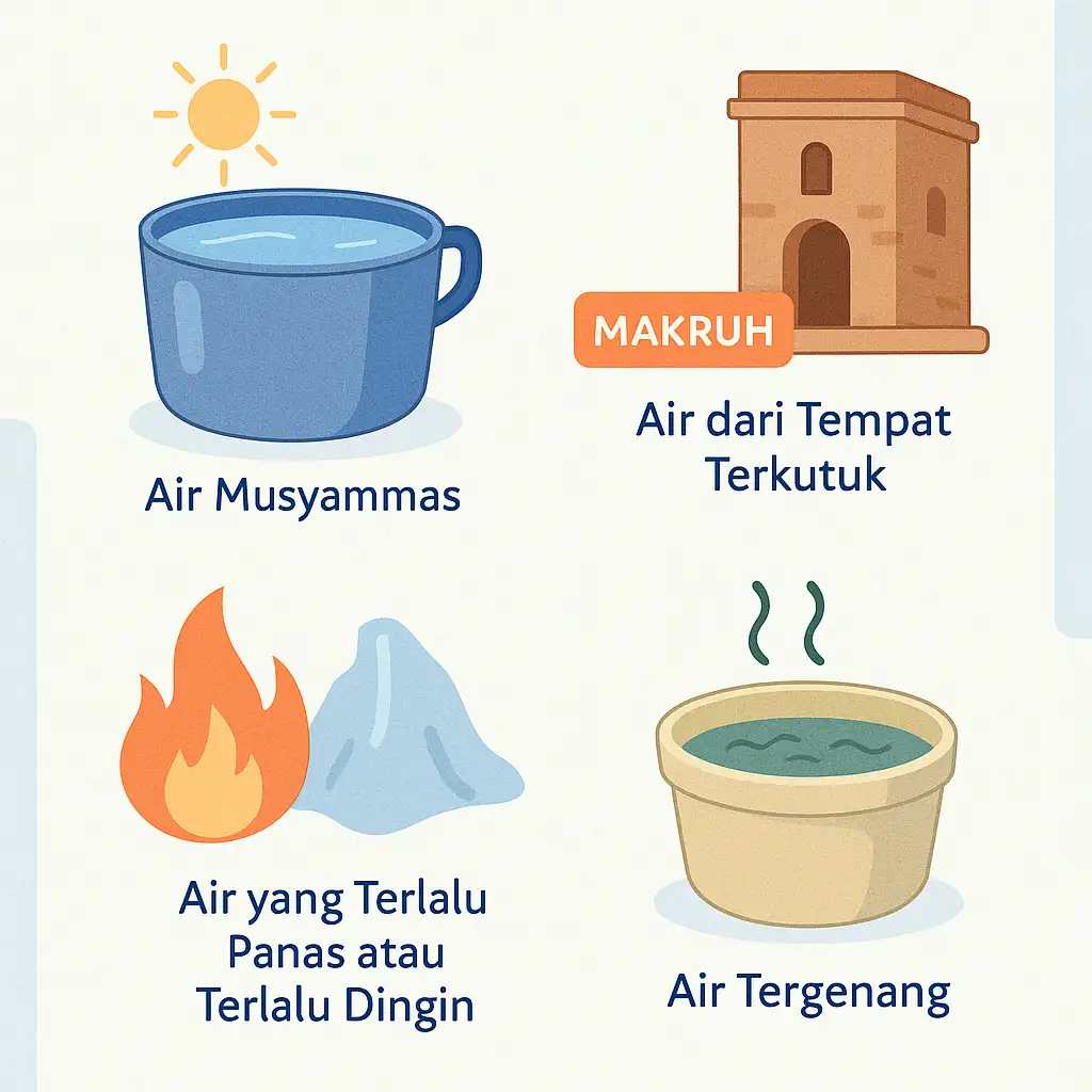 Contoh Air Makruh. Made by AI