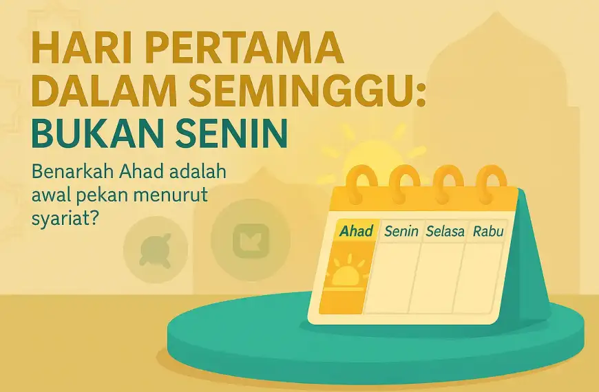 Home 39 Sabtu atau Ahad? Mengungkap Hari Pertama dalam Seminggu Menurut Ajaran Islam