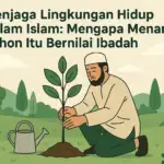 Menjaga Lingkungan Hidup dalam Islam: Mengapa Menanam Pohon Itu Bernilai Ibadah 11 Ilustrasi Menjaga Lingkungan Hidup dalam Islam