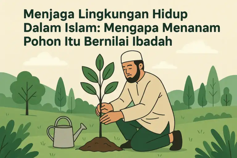 Ilustrasi Menjaga Lingkungan Hidup dalam Islam