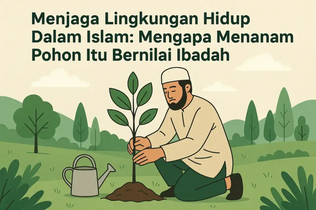 Ilustrasi Menjaga Lingkungan Hidup dalam Islam