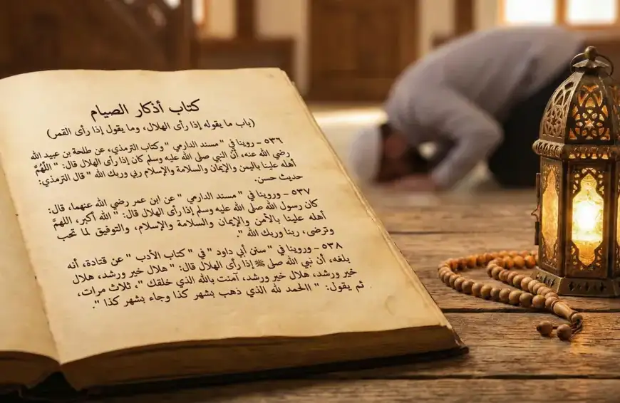 Home 1 A Muslim prostrates with deep reverence (khushoo) during the qiyam al-layl night prayer, immersed in the brightly lit and serene ambiance of a mosque on a Ramadan night.